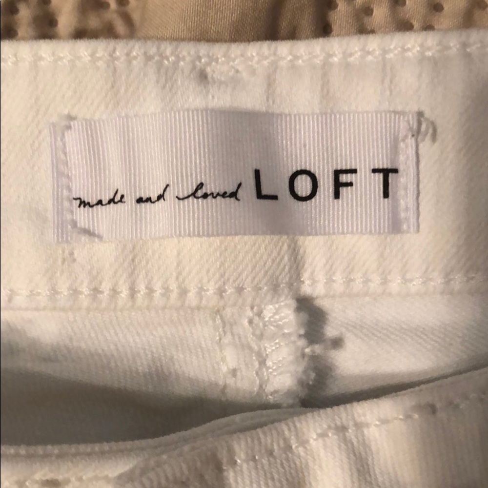 White jeans